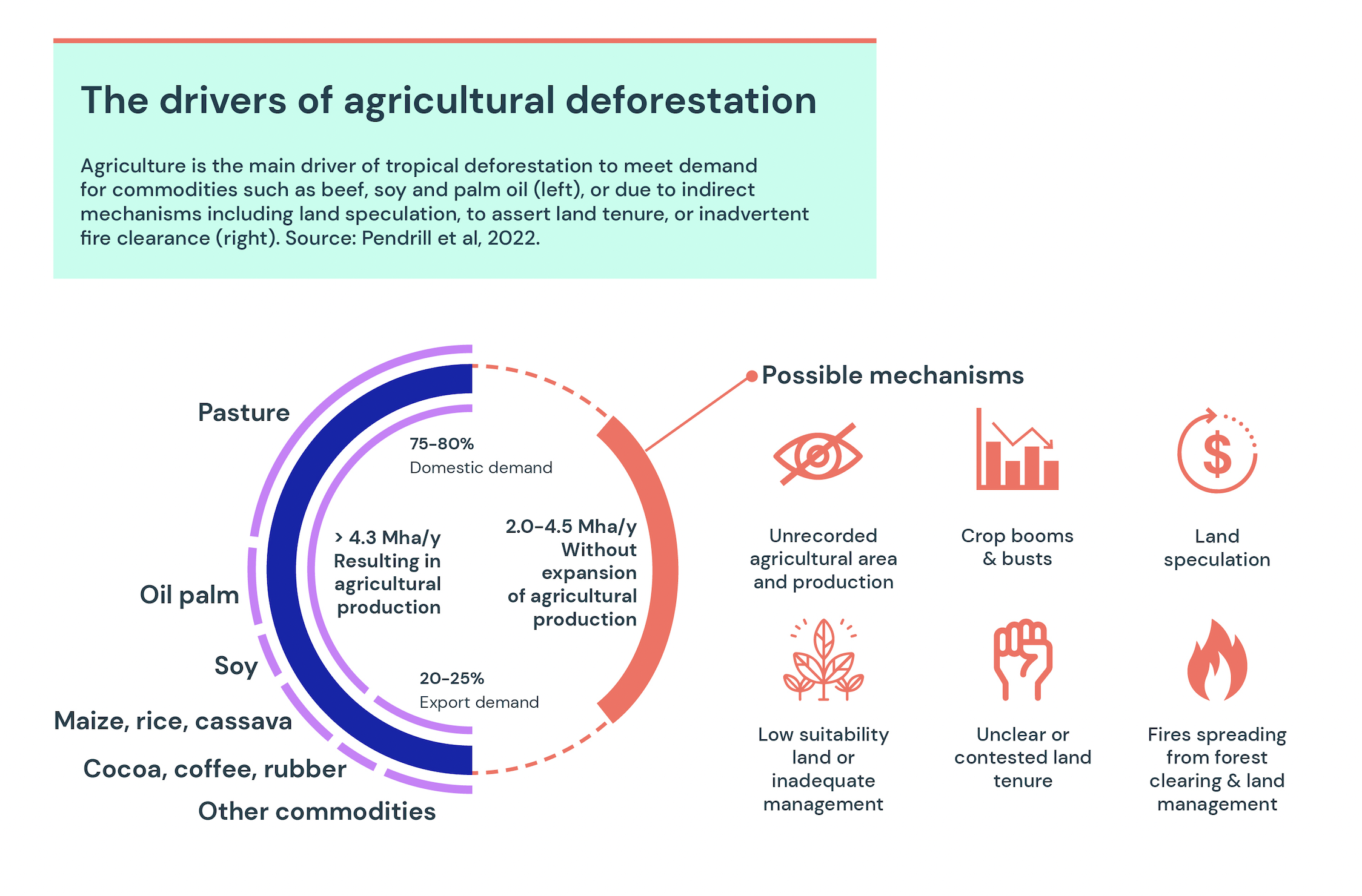 农业毁林的驱动因素